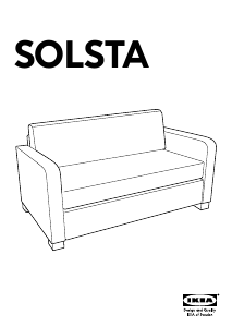 Brugsanvisning IKEA SOLSTA Sovesofa