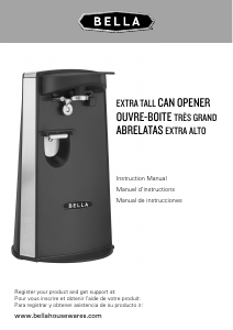 Manual Bella 14611 Can Opener