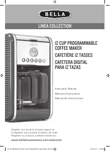 Mode d’emploi Bella 14391 Cafetière