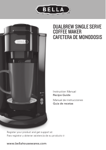 Manual de uso Bella 14386 Máquina de café