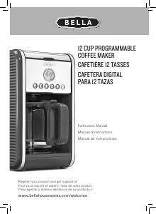 Manual Bella 14158 Coffee Machine