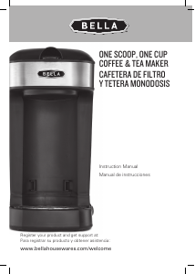 Manual de uso Bella 14436 Máquina de café