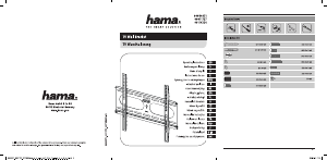 Manual Hama 00084471 Suporte de parede
