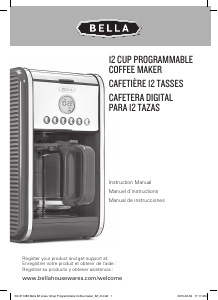 Manual Bella 14199 Coffee Machine