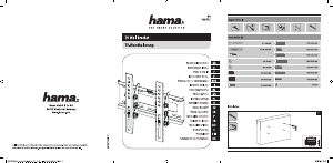 Manual Hama 00108715 Suporte de parede