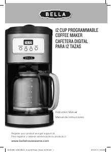 Manual de uso Bella 14438 Máquina de café