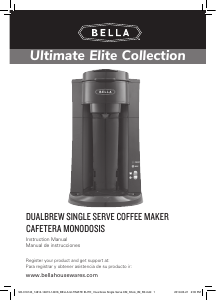 Manual Bella 14814 Coffee Machine