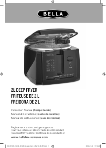 Manual Bella 14330 Deep Fryer