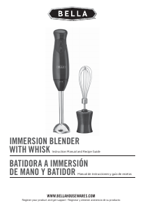 Manual de uso Bella 14898 Batidora de mano