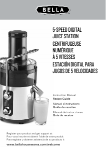 Manual Bella 13990 Juicer