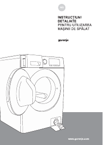 Manual Gorenje WHE94BAS Mașină de spălat
