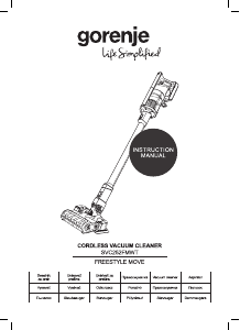 Manual Gorenje SVC252FMWT Aspirator