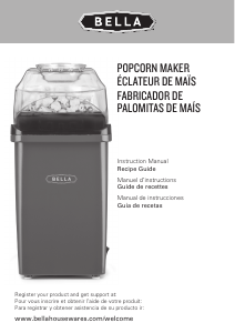 Manual Bella 14371 Popcorn Machine