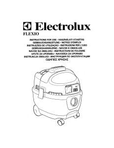 Manual Electrolux Z873 Flexio Vacuum Cleaner