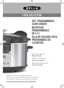 Manual Bella 14389 Slow Cooker