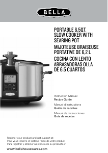 Manual Bella 14124 Slow Cooker