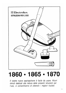 Manuale Electrolux Z1870 Aspirapolvere