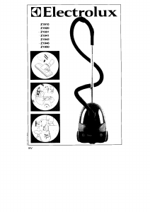 Manual Electrolux Z1920 Clario Vacuum Cleaner