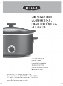 Handleiding Bella 13717 Slowcooker