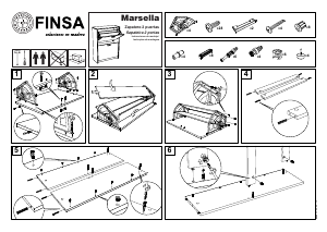 Instrukcja Finsa Marsella Szafka na buty