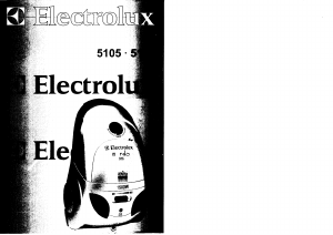 Manual Electrolux Z5105 Vacuum Cleaner