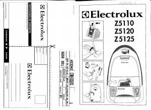 Manual Electrolux Z5120 Aspirador
