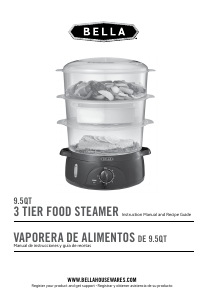 Manual Bella 14831 Steam Cooker