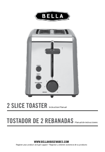 Manual Bella 14884 Toaster