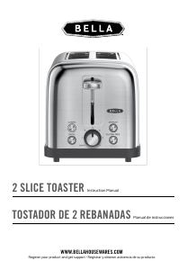 Manual de uso Bella 14793 Tostador