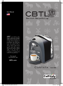 Manual Caffitaly S03 Contata Espresso Machine