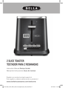 Manual Bella 14621 Toaster