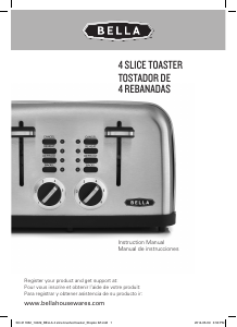 Manual Bella 14329 Toaster