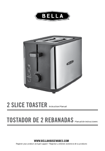 Manual Bella 14866 Toaster