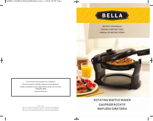 Manual Bella 13591 Waffle Maker