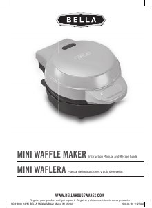 Manual Bella 14801 Waffle Maker