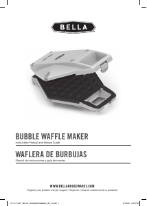 Manual Bella 17175C Waffle Maker