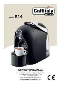 Manual Caffitaly S14 Espresso Machine