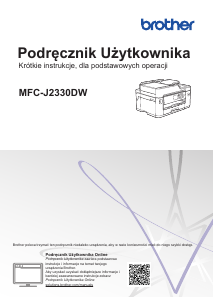 Instrukcja Brother MFC-J2330DW Drukarka wielofunkcyjna