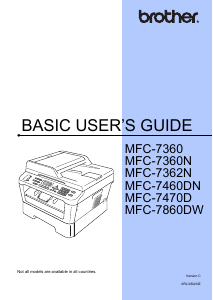 Handleiding Brother MFC-7362N Multifunctional printer