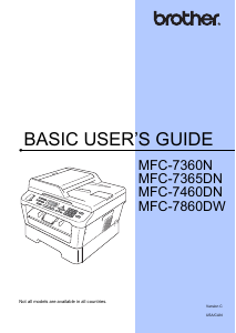 Handleiding Brother MFC-7365DN Multifunctional printer