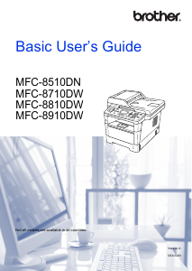 Manual Brother MFC-8710DW Multifunctional Printer