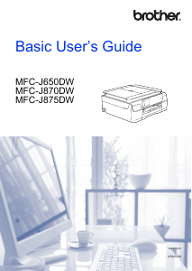 Handleiding Brother MFC-J875DW Multifunctional printer