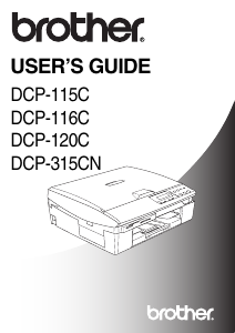 Manual Brother DCP-116C Multifunctional Printer