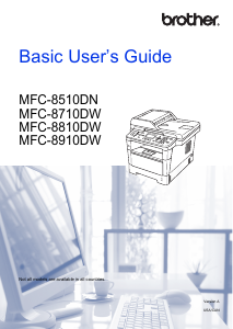 Handleiding Brother MFC-8910DW Multifunctional printer