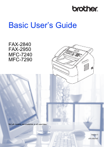 Handleiding Brother FAX-2950 Multifunctional printer