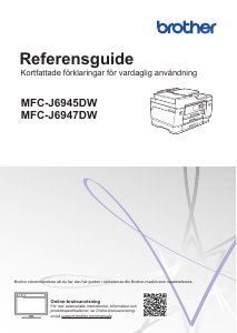 Bruksanvisning Brother MFC-J6947DW Multifunktionsskrivare