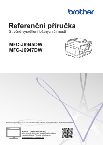 Manuál Brother MFC-J6945DW Multifunkční tiskárna