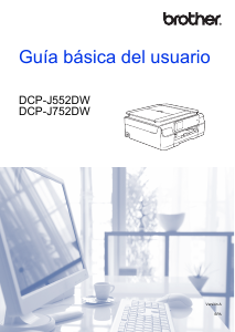 Manual de uso Brother DCP-J552DW Impresora multifunción