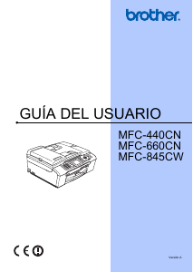 Manual de uso Brother MFC-440CN Impresora multifunción