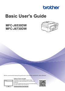 Handleiding Brother MFC-J6730DW Multifunctional printer